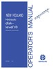 Thumbnail NEW HOLLAND HYDRAULIC DISC LEVEL R OPERATORS MANUAL