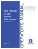 Thumbnail NEW HOLLAND ST250 HARROW ATTACHMENT OPERATORS MANUAL