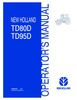 Thumbnail NEW HOLLAND TD80D TD95D OPERATORS MANUAL