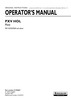 Thumbnail NEW HOLLAND PXV HOL PLOW OPERATORS MANUAL Thumbnail NEW HOLLAND PXV HOL PLOW OPERATORS MANUAL