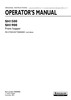 Thumbnail NEW HOLLAND SH1500 SH1900 FRONT HOPPER OPERATORS MANUAL