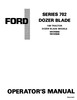 Thumbnail NEW HOLLAND SER 702 DOZER BLADE  OPERATORS MANUAL
