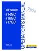 Thumbnail NEW HOLLAND 714GC 716GC 717GC HAY TOOLS OPERATORS MANUAL