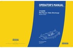 Thumbnail NEW HOLLAND 272GMS MID MOUNT MOWER DECK OPERATORS MANUAL