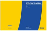 Thumbnail NEW HOLLAND 72 BALE THROWER OPERATORS MANUAL #1
