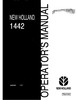 Thumbnail NEW HOLLAND 1442 HAY TOOLS OPERATORS MANUAL #1