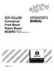 Thumbnail NEW HOLLAND MC84RD COMMERCIAL ROTARY MOWER OPERATORS MANUAL