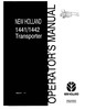 Thumbnail NEW HOLLAND 1441 1442 TRANSPORTEUR OPERATORS MANUAL #1
