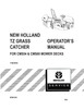 Thumbnail NEW HOLLAND TZ GRASS FOR CMS54 MOWER DECKS OPERATORS MANUAL
