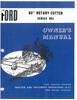 Thumbnail NEW HOLLAND 60 SERIES 901 ROTARY CUTTER OPERATORS MANUAL