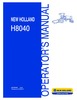 Thumbnail NEW HOLLAND H8040 HAY TOOLS OPERATORS MANUAL #4