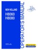 Thumbnail NEW HOLLAND H8060 H8080 HAY TOOLS OPERATORS MANUAL #3