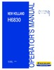 Thumbnail NEW HOLLAND H6830 HAY TOOLS OPERATORS MANUAL