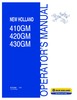 Thumbnail NEW HOLLAND 410GM 420GM 430GM HAY TOOLS OPERATORS MANUAL Thumbnail NEW HOLLAND 410GM 420GM 430GM HAY TOOLS OPERATORS MANUAL