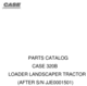 Thumbnail CASE 320B LOADER LANDSCAPER TRACTOR PARTS CATALOG MANUAL