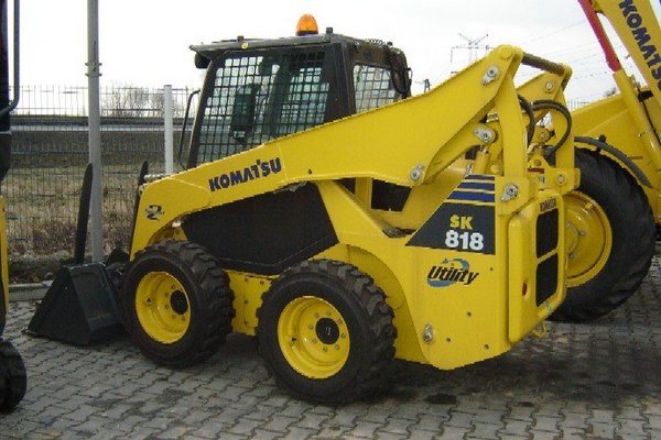 Product picture KOMATSU SK818-5 SK820-5 TURBO SKID STEER SERVICE SHOP MANUAL
