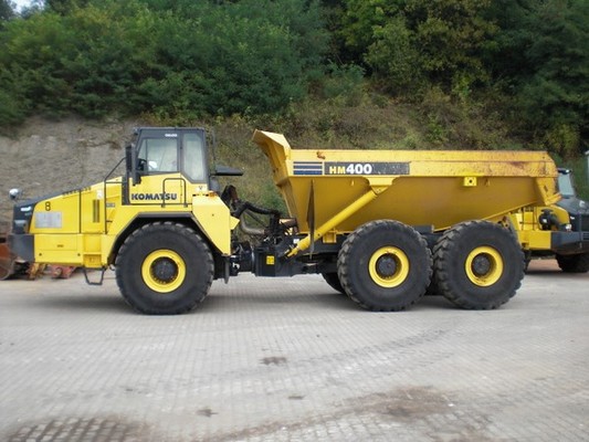 Product picture KOMATSU HM400-2 DUMP TRUCK SERVICE SHOP REPAIR MANUAL