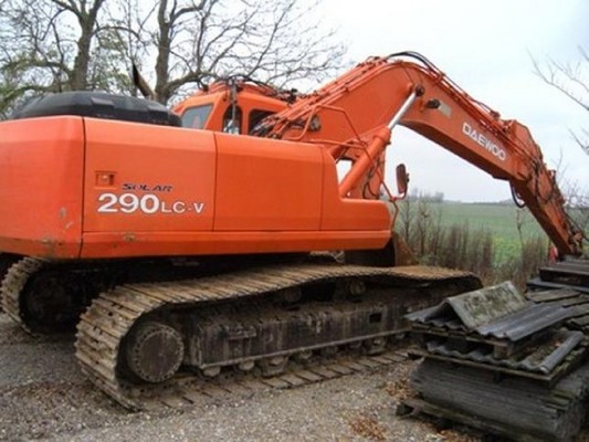 Product picture DAEWOO DOOSAN SOLAR 290LC-V EXCAVATOR SERVICE MANUAL