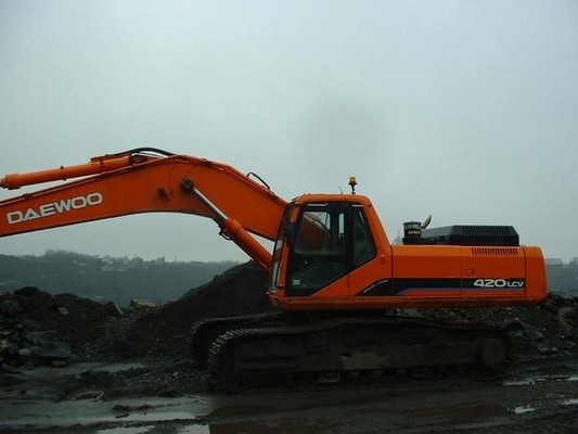 Product picture DAEWOO DOOSAN SOLAR 420LC-V EXCAVATOR SERVICE MANUAL