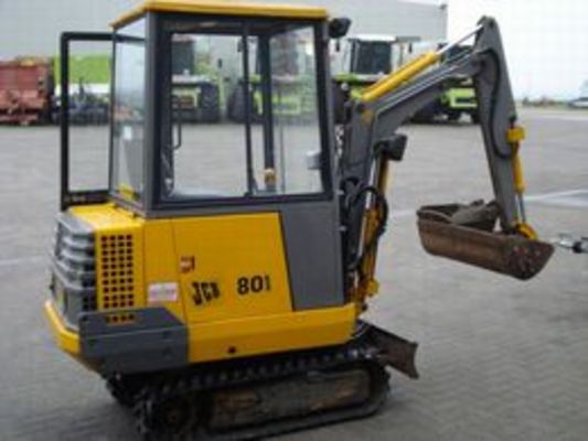 Product picture JCB 801 TRACKED EXCAVATOR SERVICE MANUAL