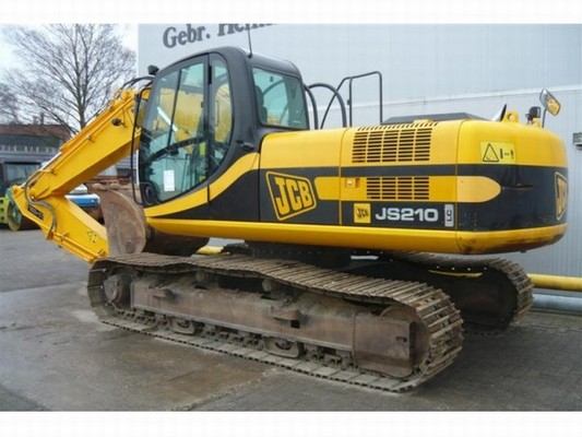 Product picture JCB JS200 JS210 JS220 JS240 JS260 EXCAVATOR SERVICE MANUAL