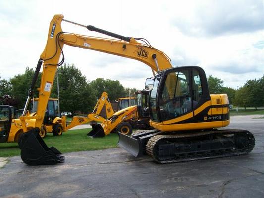Product picture JCB JZ140 Tier 2 TRACKED EXCAVATOR SERVICE MANUAL