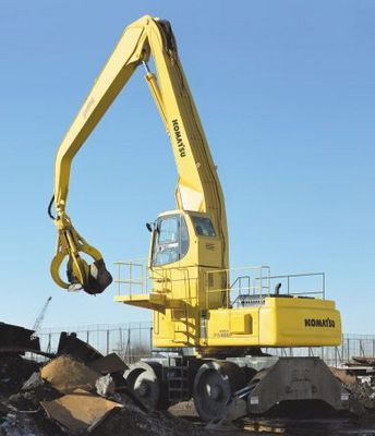 Product picture KOMATSU PW400MH-6 MATERIAL HANDLER SERVICE SHOP MANUAL