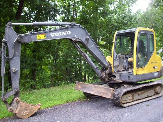 Product picture VOLVO EC55 COMPACT EXCAVATOR SERVICE REPAIR MANUAL