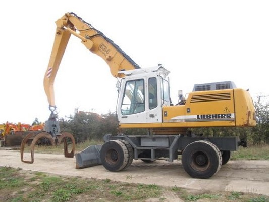 Product picture LIEBHERR A934 A934B A944HD A944B-HD EXCAVATOR SERVICE MANUAL