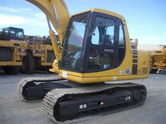 Product picture KOMATSU PC120-6 EXCEL EXCAVATOR SERVICE SHOP MANUAL