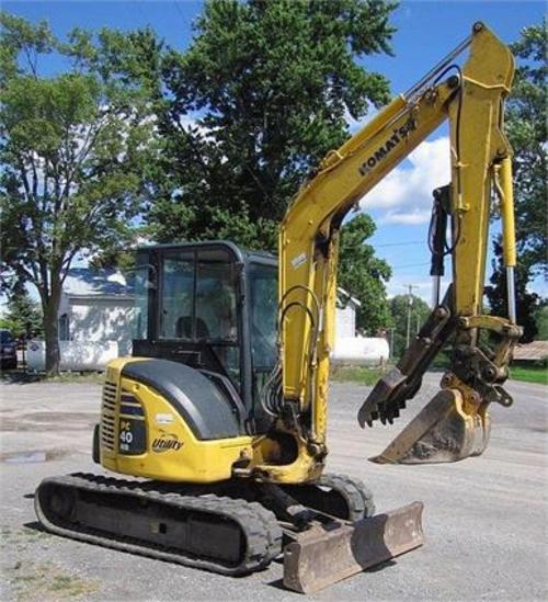 Product picture KOMATSU PC40MR-2 PC50MR-2 EXCAVATOR MAINTENANCE MANUAL