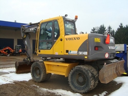 Product picture VOLVO EW140B WHEELED EXCAVATOR SERVICE REPAIR MANUAL