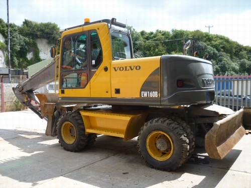Product picture VOLVO EW160B WHEELED EXCAVATOR SERVICE REPAIR MANUAL