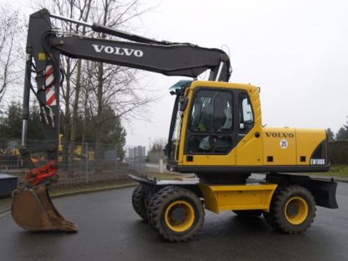 Product picture VOLVO EW180B WHEELED EXCAVATOR SERVICE REPAIR MANUAL