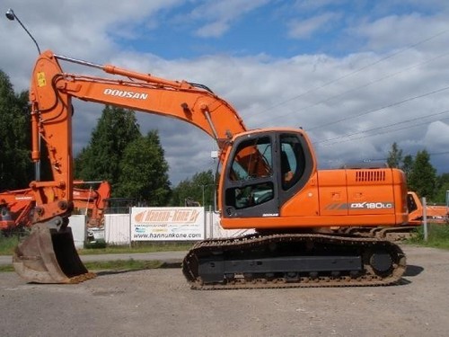 Product picture DAEWOO DOOSAN DX180LC EXCAVATOR SERVICE SHOP MANUAL