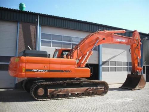 Product picture DAEWOO DOOSAN DX340LC EXCAVATOR SERVICE SHOP MANUAL