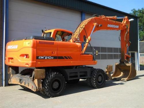 Product picture DAEWOO DOOSAN DX210W WHEEL EXCAVATOR SERVICE SHOP MANUAL