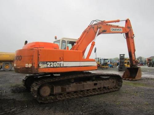 Product picture DAEWOO SOLAR 220LC-lll ELECTRICAL HYDRAULIC SCHEMATIC MANUAL