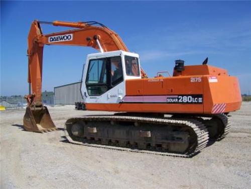 Product picture DAEWOO SOLAR 280LC-lll ELECTRICAL HYDRAULIC SCHEMATIC MANUAL