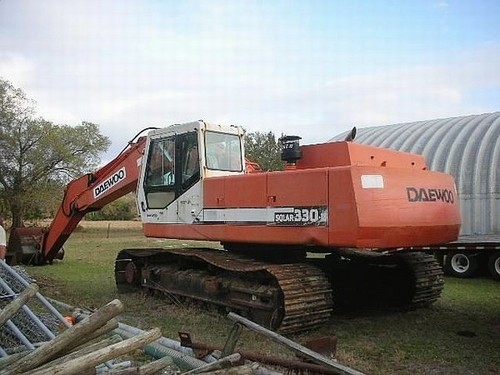 Product picture DAEWOO SOLAR 330LC-lll ELECTRICAL HYDRAULIC SCHEMATIC MANUAL