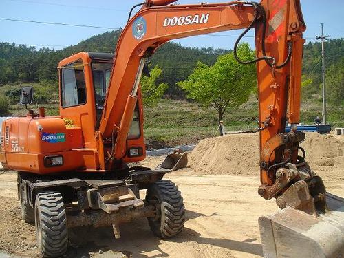 Product picture DAEWOO DOOSAN SOLAR 055W-V PLUS SCHEMATICS MANUAL