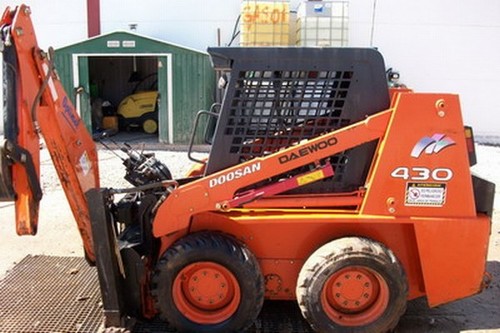 Product picture DAEWOO DOOSAN SOLAR 430 PLUS SKID STEER SCHEMATICS MANUAL