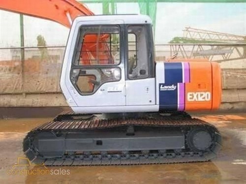 Product picture HITACHI EX120-2 EXCAVATOR SERVICE MANUAL
