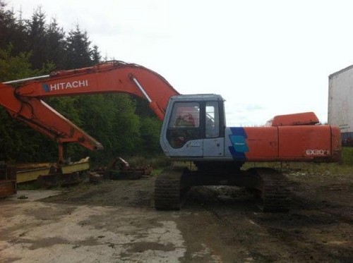 Product picture HITACHI EX300-2 EXCAVATOR SERVICE REPAIR MANUAL