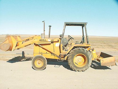 Product picture CASE 480LL CONSTRUCTION KING BACKHOE PARTS CATALOG MANUAL