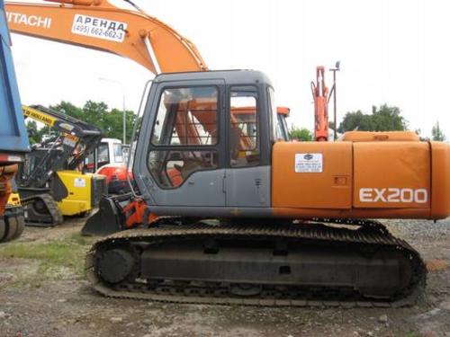 Product picture HITACHI EX200 EX200LC EXCAVATOR EQUIPMENT PARTS CATALOG MANUAL