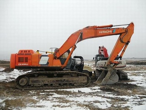 Product picture HITACHI EX400-3C EX400LC-3C EX400H-3C EX400LCH-3C EXCAVATOR EQUIPMENT PARTS CATALOG MANUAL