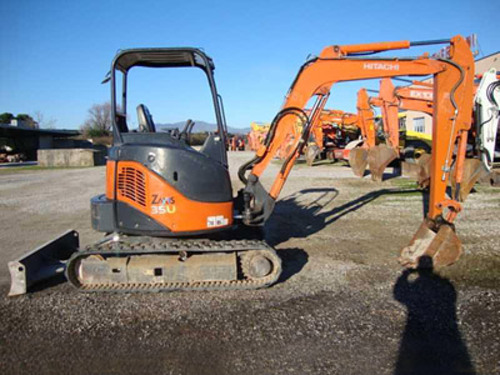 Product picture HITACHI ZAXIS ZX 27U 30U 35U EXCAVATOR OPERATORS MANUAL