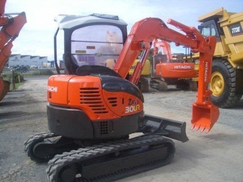 Product picture HITACHI ZAXIS ZX30UR EXCAVATOR PARTS CATALOG MANUAL