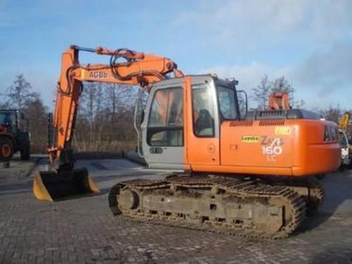 Product picture HITACHI ZAXIS ZX160LC EXCAVATOR PARTS CATALOG MANUAL